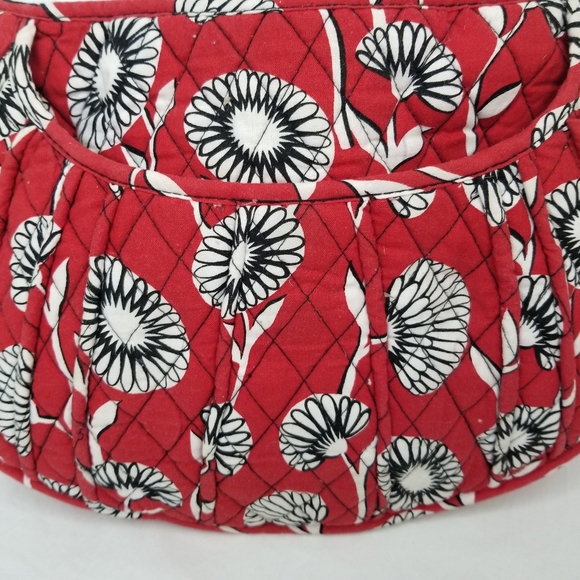 Vera Bradley Retired Deco Daisy Saddle Up Bag - Picture 3 of 14